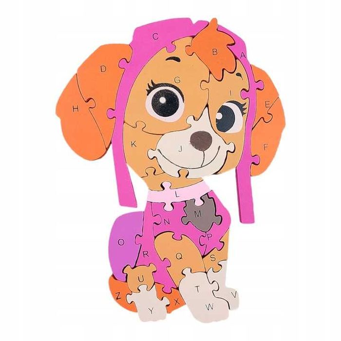 Puzzle drewniane SKYE  patrol układanka