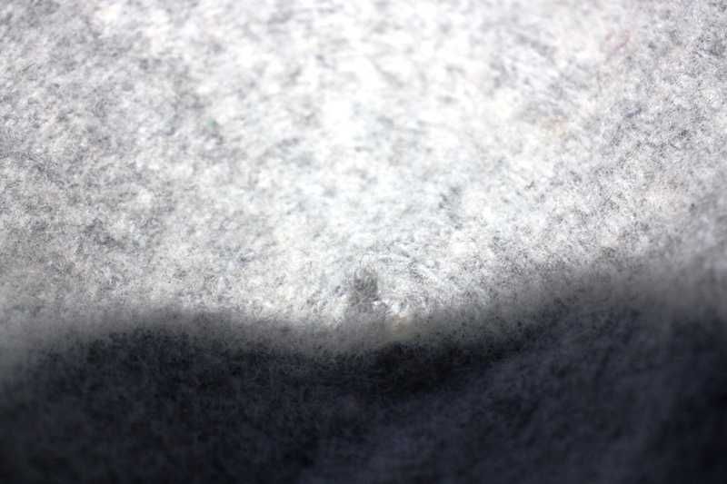 Boina cinzenta de lã da ZARA Tamanho S