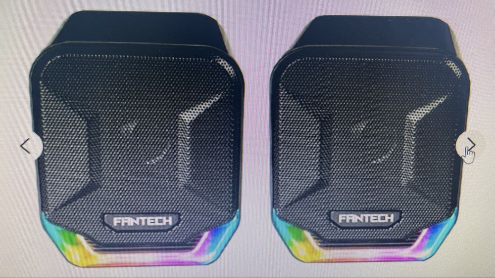 Колонки стовпчики компютерні дротові з LED   Підсвіткою