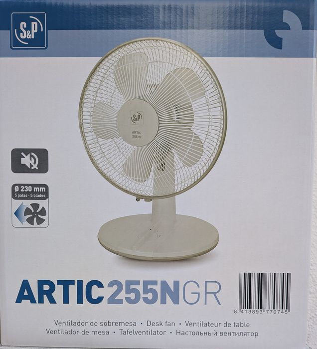Ventoinha ARTIC-255N GR da S&P (NOVA)