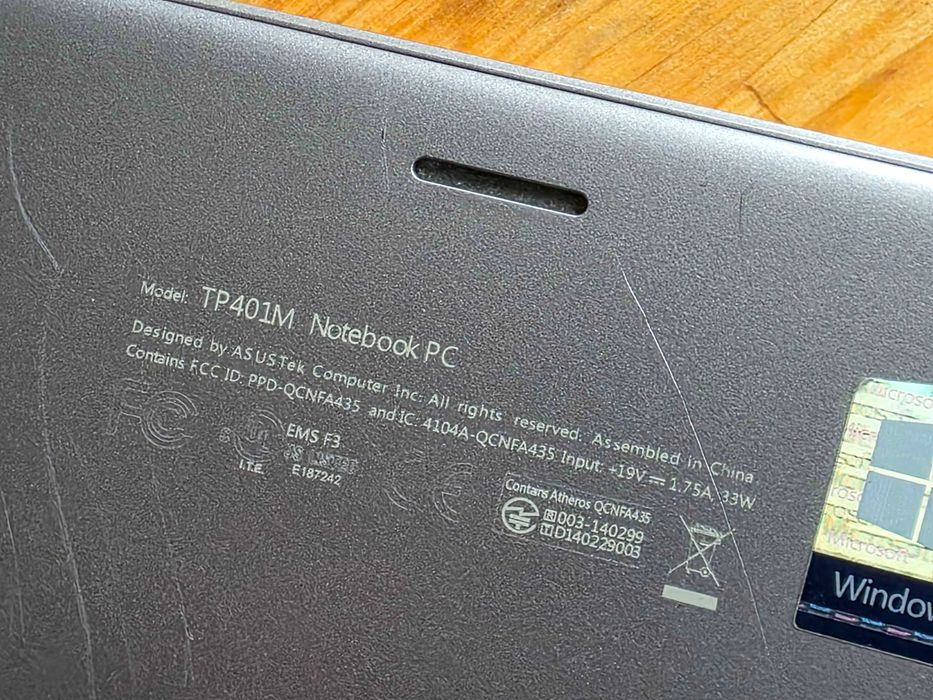 Ноутбук ASUS TP401M (2-в-1), 14″ Full HD, Pentium N5000, 4/128Gb SSD