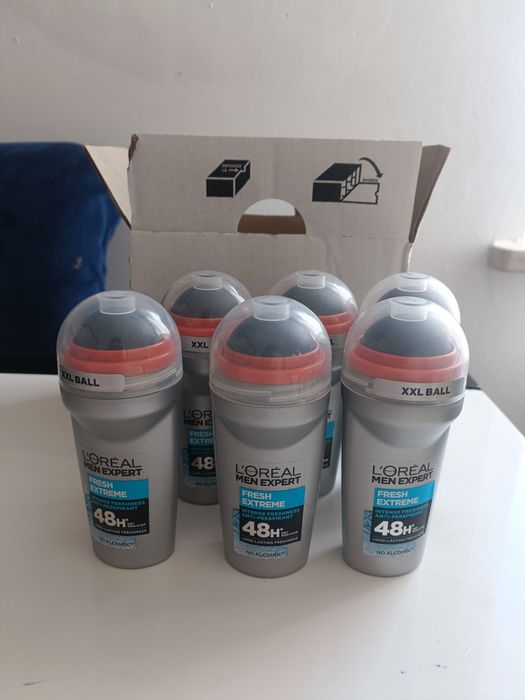Antyperspirant męski L'Oreal MEN Expert, 6 sztuk
