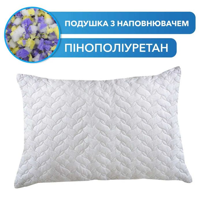 Подушка Кант Гіпоалергенна 40х40 45х45 50х70 70х70 60х60 50х50 якість