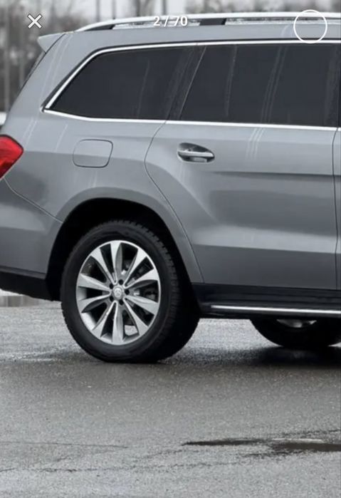 Диски R20 Mercedes + 275/50/20 Nokian зимова