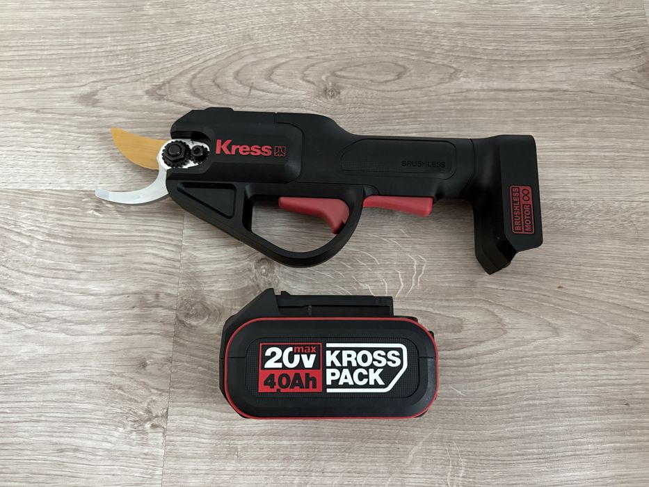 Sekator Akumulatorowy Kress KG340 + Bateria 4.0Ah
