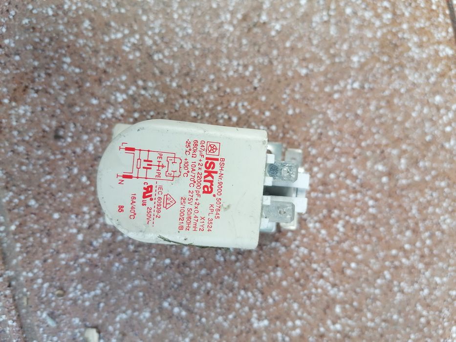 Kondensator elektryczny pralki Maxx 7 Vario Perfect