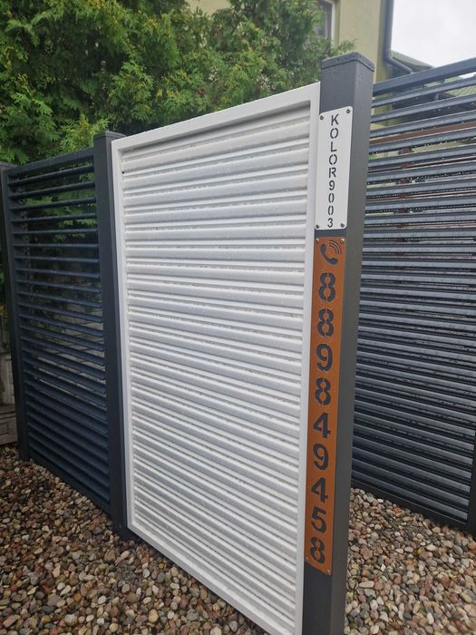 Panel żaluzjowy żaluzje metalowe altanka ruchome deseczki pergola