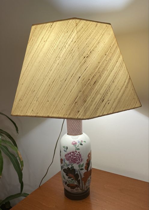 Jarra Vista alegre  Chengtu, adaptada a candeeiro