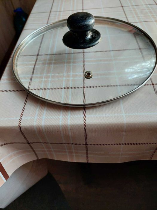 Кришки скляні для каструль та сковородок