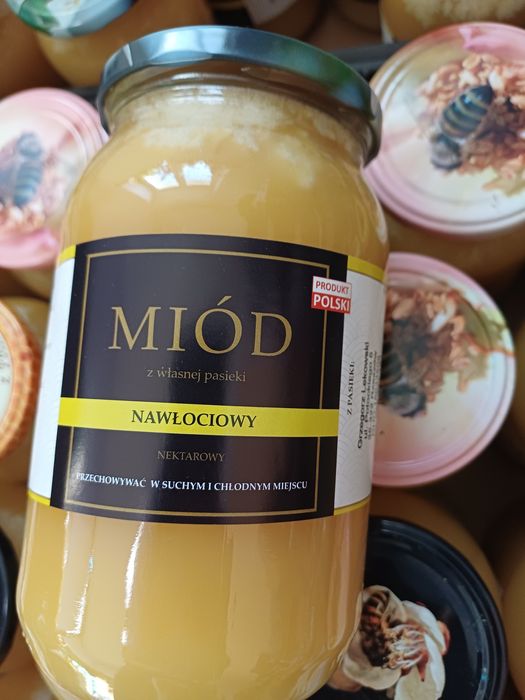 Miód Nawłociowy 0.9 litra 1.25 kg Rzeszów promocja
