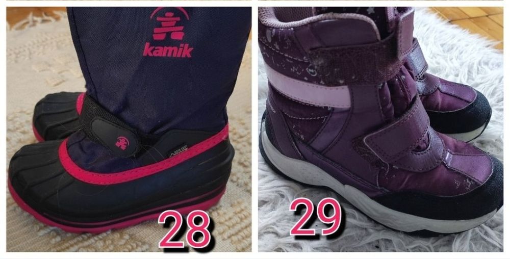 Ботінки, сапоги зимові розмір 28 29