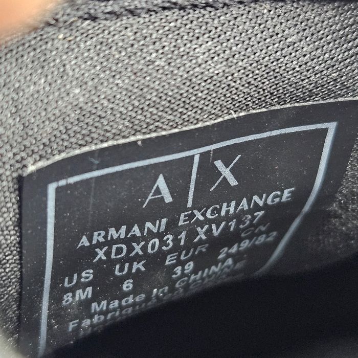 Buty Sportowe Sneakersy Damskie Armani Exchange Rozmiar 39
