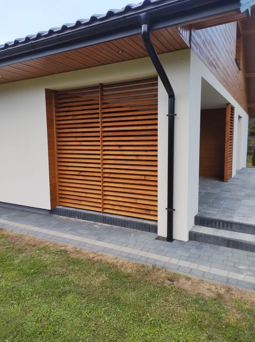 Rolety drewniane stałe żaluzje drewniane ruchome deseczki PRODUCENT