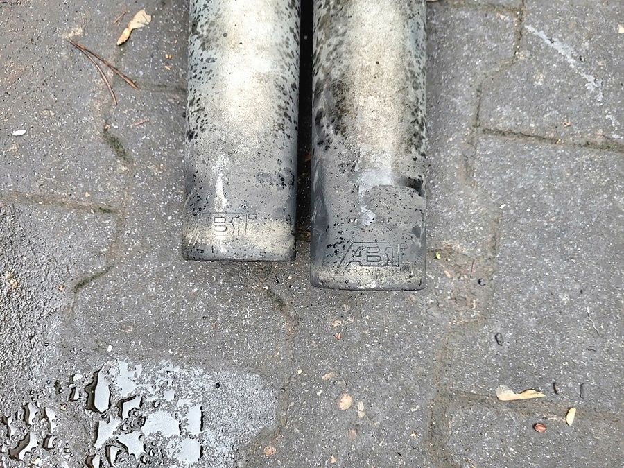 tłumik wydech tył abt audi a4 b6 sedan