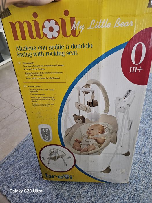 Espreguiçadeira de bebé