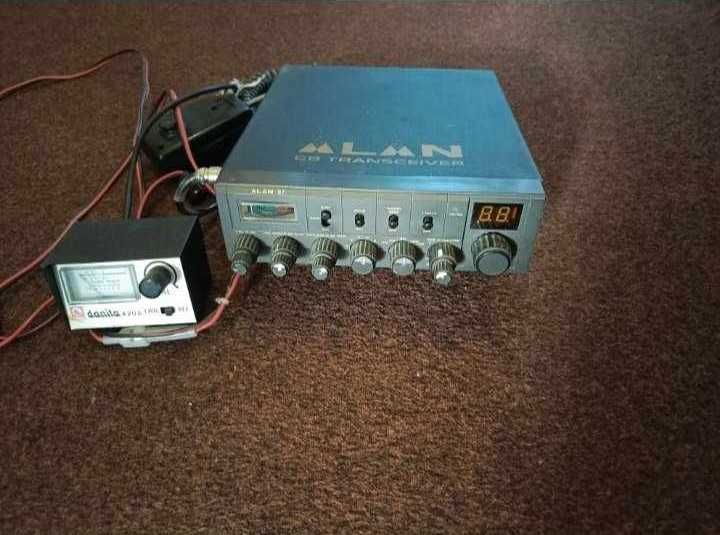 CB radio Alan 87 + dodatki