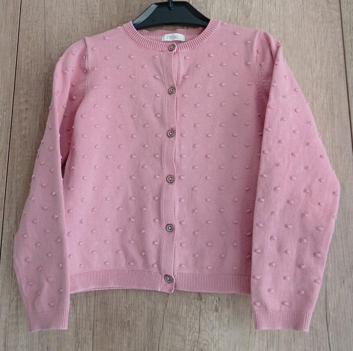Bawełniany sweterek dziewczęcy NEXT