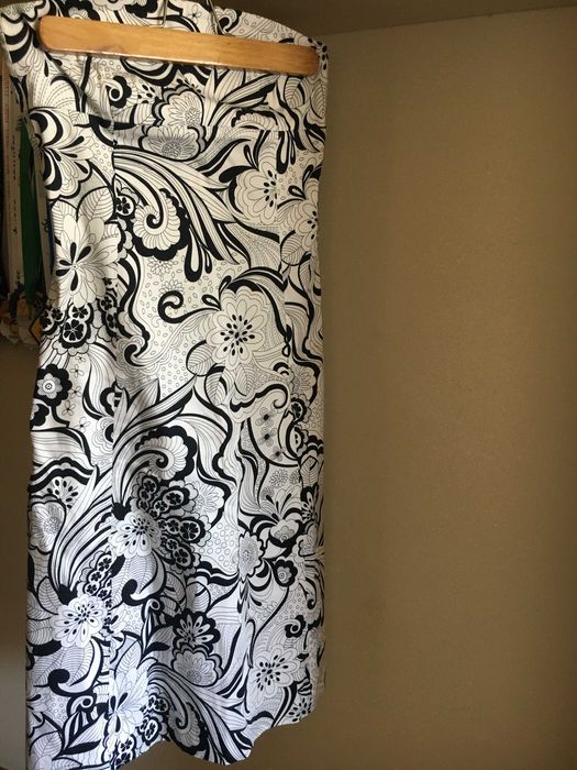 Vestido cai-cai Midi