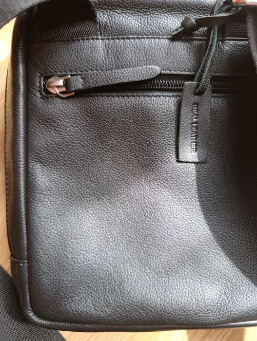 Skórzana torba na ramię REAL LEATHER