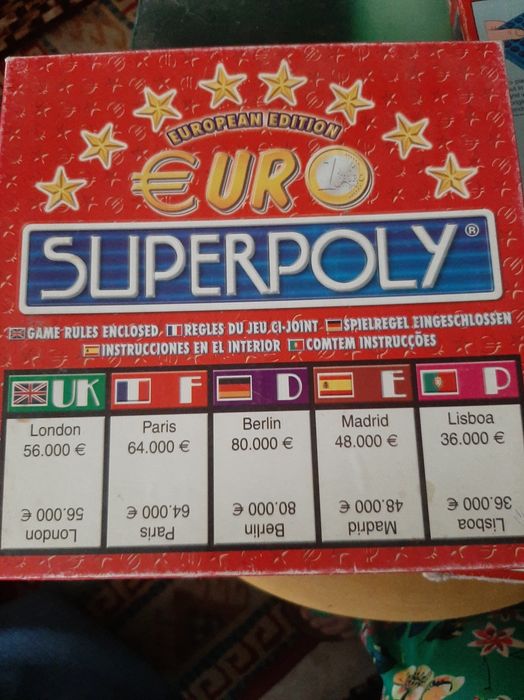 Jogo Superpoly na Caixa Original