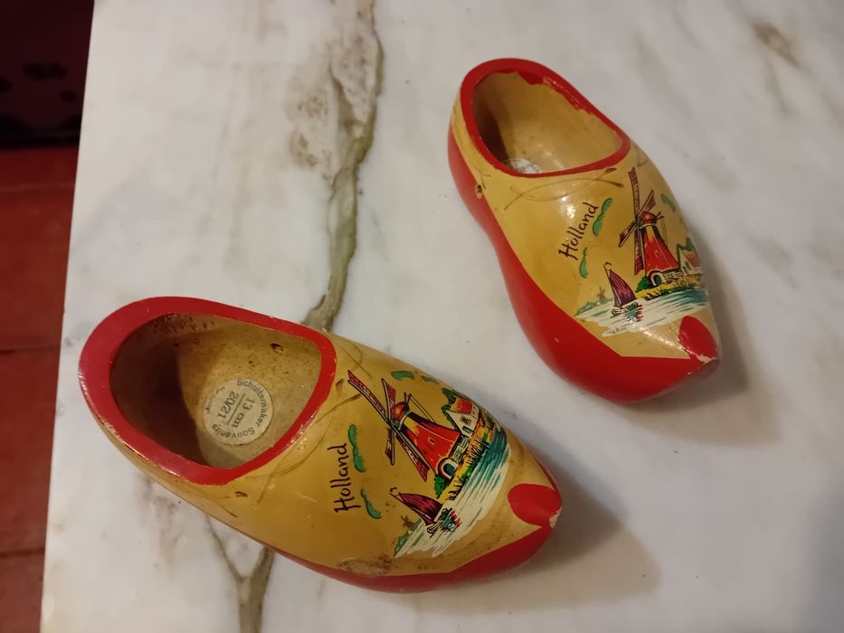 Conjunto de 2 Tamancos/Socas Holanda