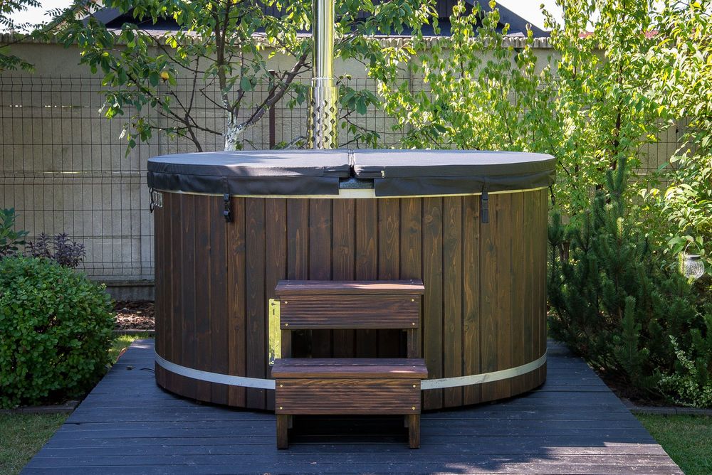 Balia ogrodowa piec wewnętrzny JACUZZI Hot Tuba Bania OD PRODUCENTA