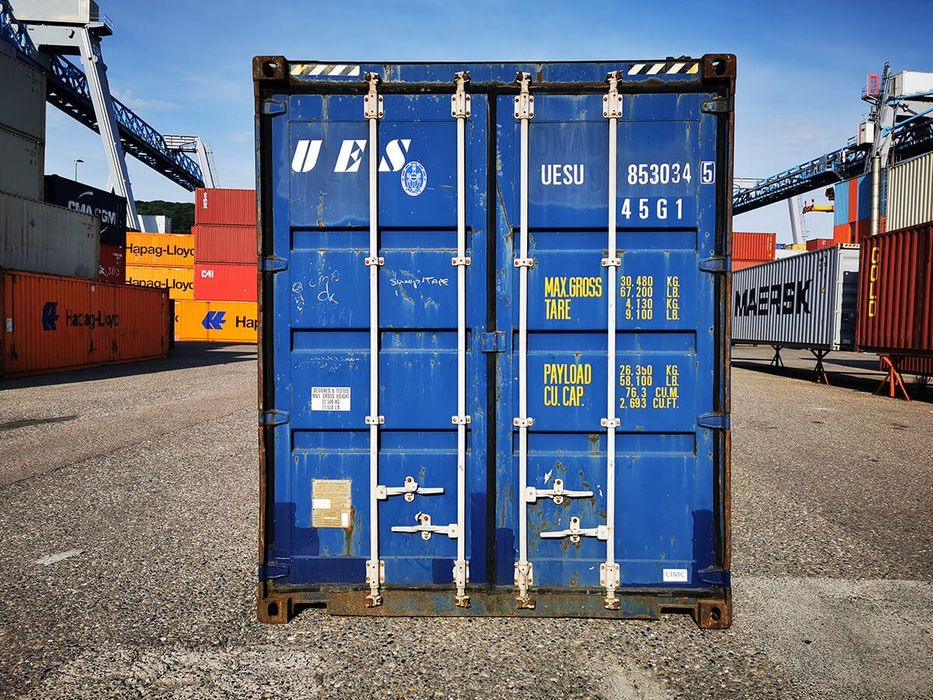 Kontener morski magazynowy 40 DV/HC 12 metrowy, używany