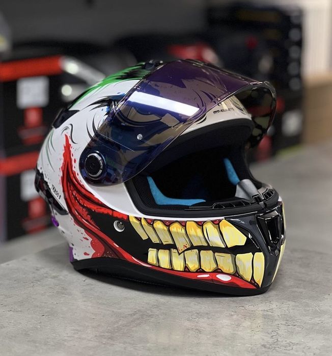 Знижка! Мото шолом MT targo s Joker джокер шлем MT helmets тарго с