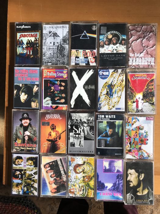 Кассеты с зарубежной музыкой