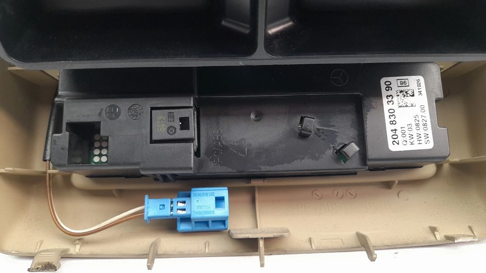 Botão / interruptor do AC MERCEDES-BENZ Classe E Carrinha (S212)