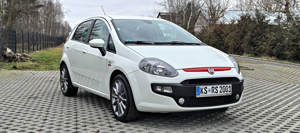 Niepowtarzalny Fiat Punto EVO 1.4 TB 140KM Skóry full Opcja z Niemiec
