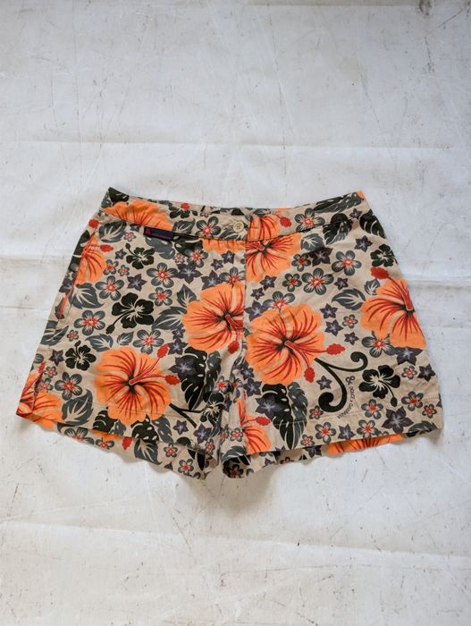 Krótkie szorty w kwiaty Dolce Gabbana vintage floral short spodenki