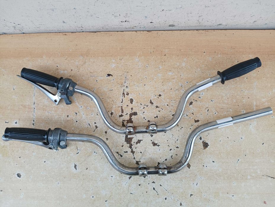 Komar - Romet - kierownice - nr 11 + 12 - biegi w ręce