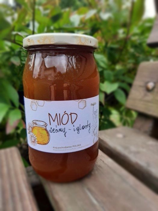 Zestaw 3 miodów naturalnych: lipowy, leśny iglasty, nektarowy  2025
