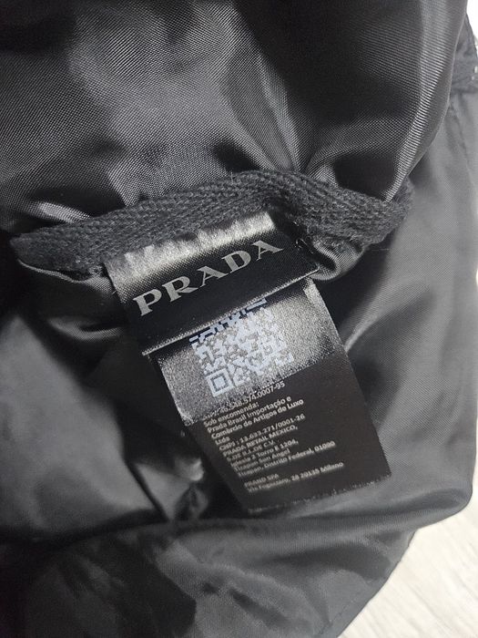 Prada  kurtka  pikowana puchowa bomberka