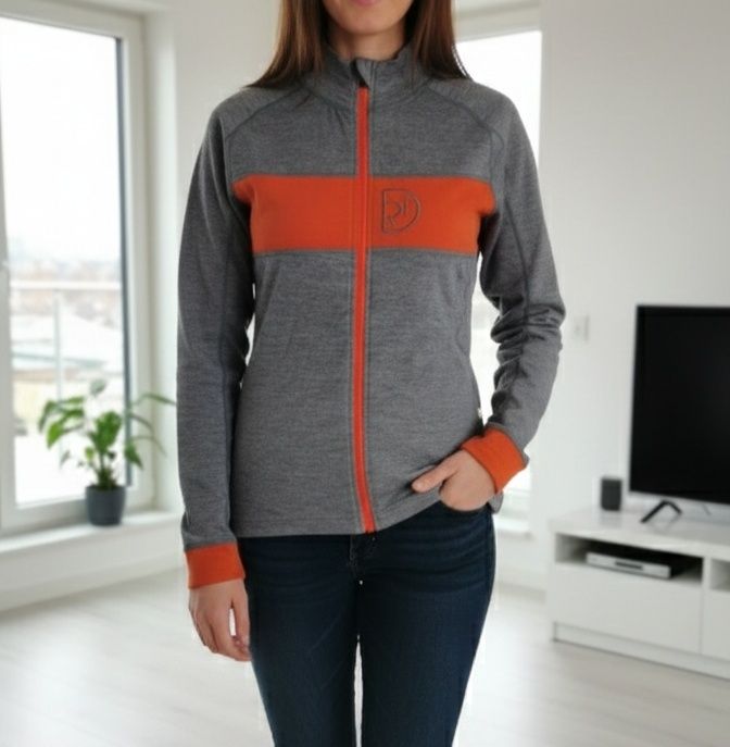 Koszulka bluzka damska termoaktywna Rivelo rozmiar L Merino Trekking