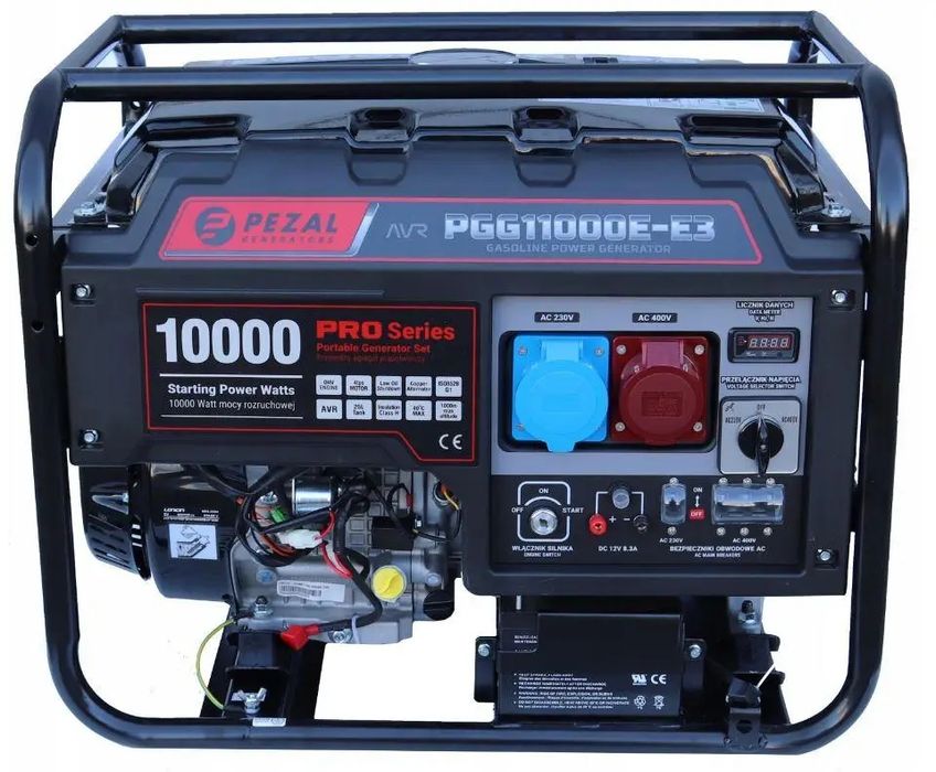 Бензиновий генератор Pezal PGG11000E-E3