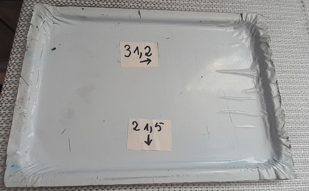 Tabuleiros em inox nacional novos