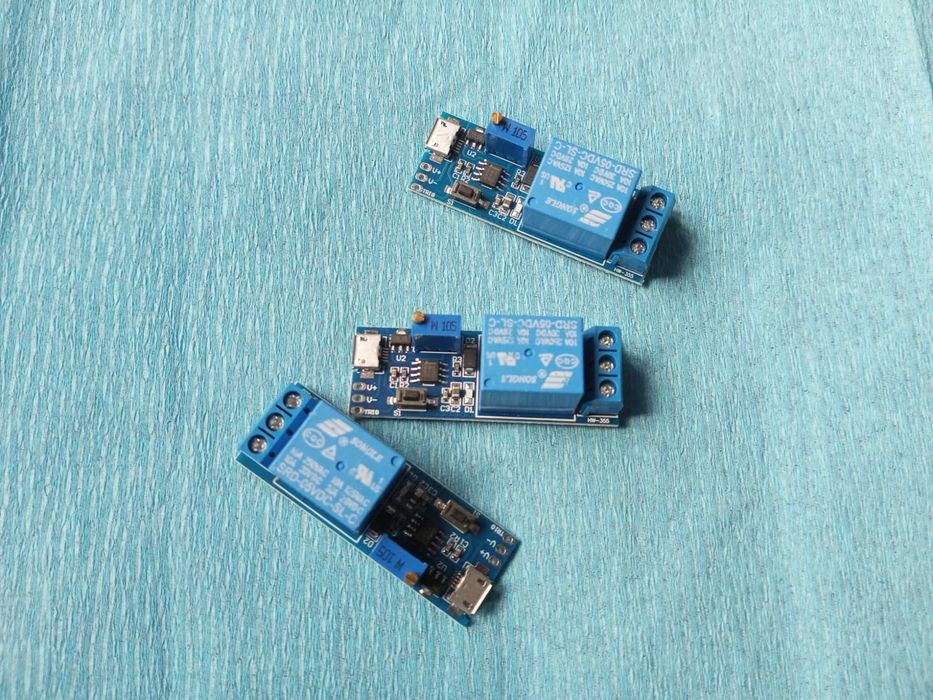 Таймер ne555 с регулировкой задержки времени.Плата