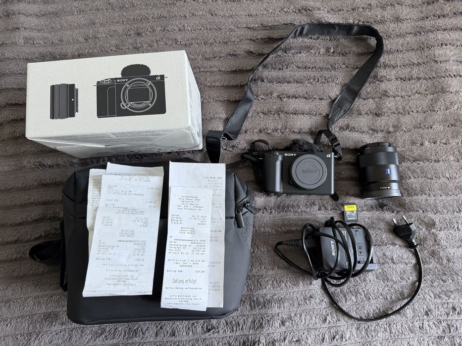 Sony ZV-E1 + Sony Tough 256 GB + зарядний | Ідеальний стан