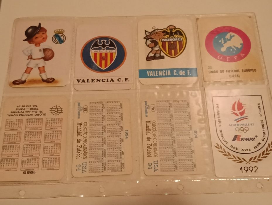 Lote de calendários Sport Billy, Mundial 94,etc..