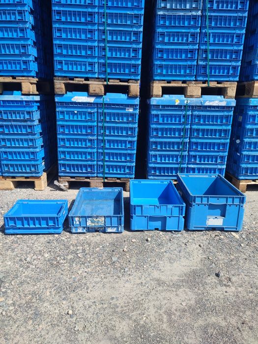 KLT 4314 pojemniki magazynowe skrzynki plastikowe transportowe box