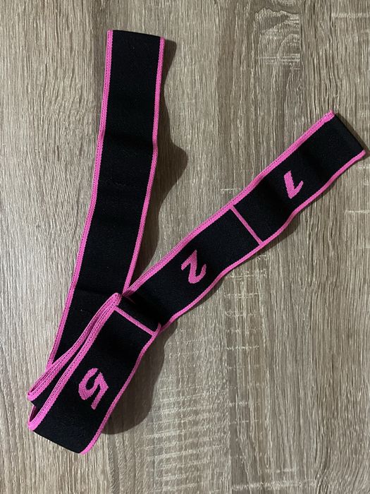 Еластичний еспандер для йоги з 8 петлями, опір 15-30 кг