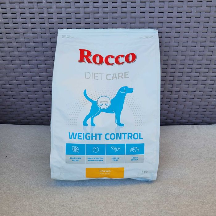 Sucha karma dla psa Rocco Diet Care Weight Control Kurczak bezzbożowa - 1 kg