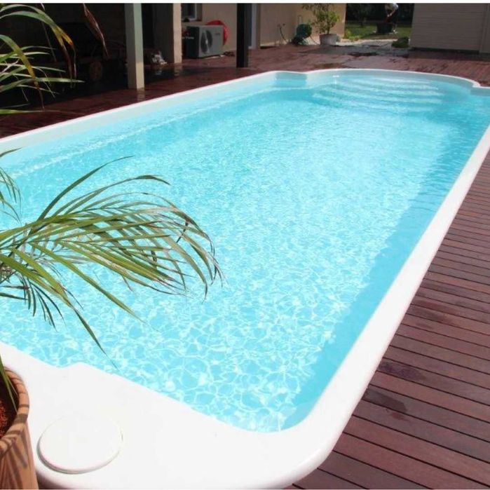 Basen 4,80 x 2,50 x 1,20 PREMIUM niebieski z laminatu PREMIUM