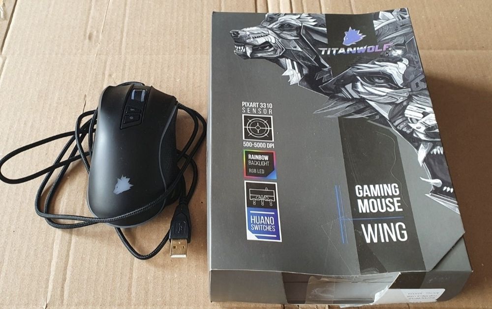 Myszka gamingowa TitanWolf