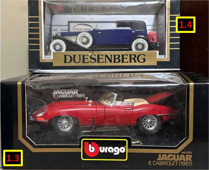 Miniaturas Automóveis (modelos vintage - raros)