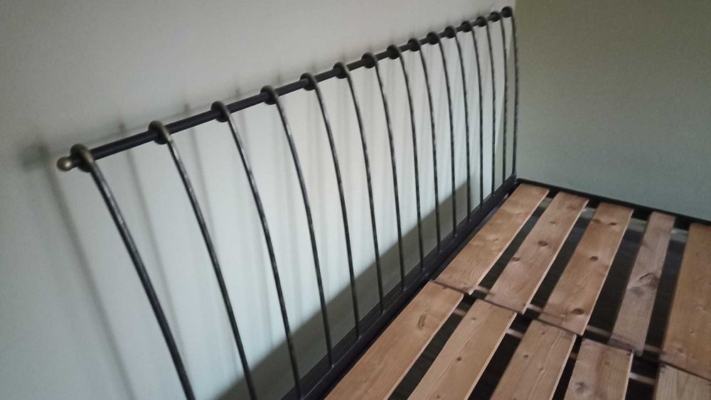 Łóżko metalowe XXL 180cm x 200cm