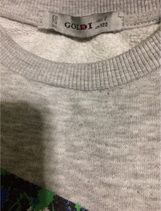 Кофта реглан світшот Goldi 7р