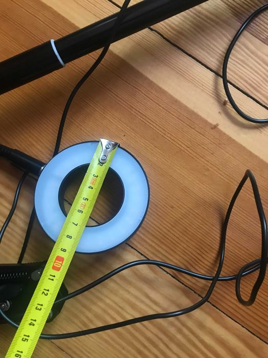 Lampa Ring Led 3 światła + mała GRATIS